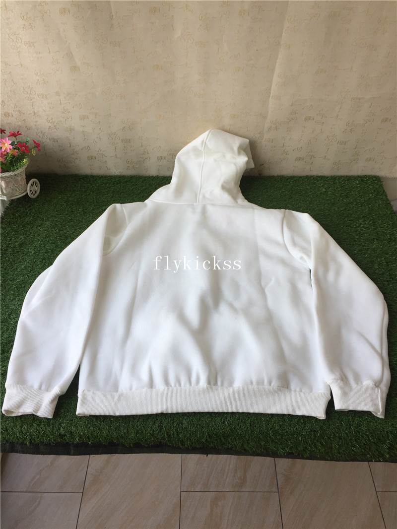 Supreme SUP Box Logo White Hoodie